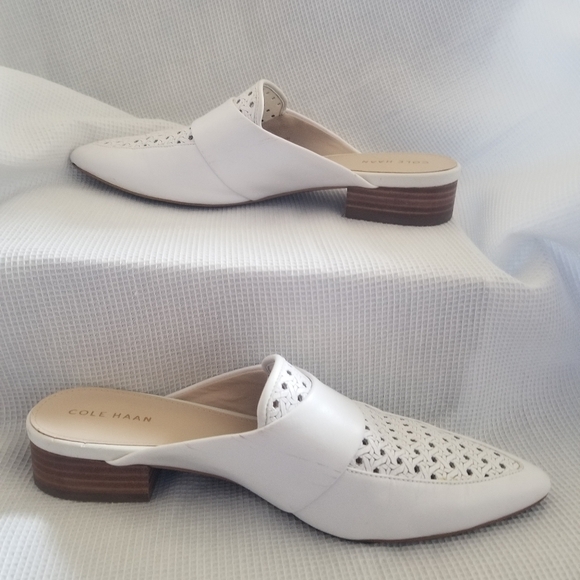 Cole Haan Pointed Toe Mules - Picture 6 of 7